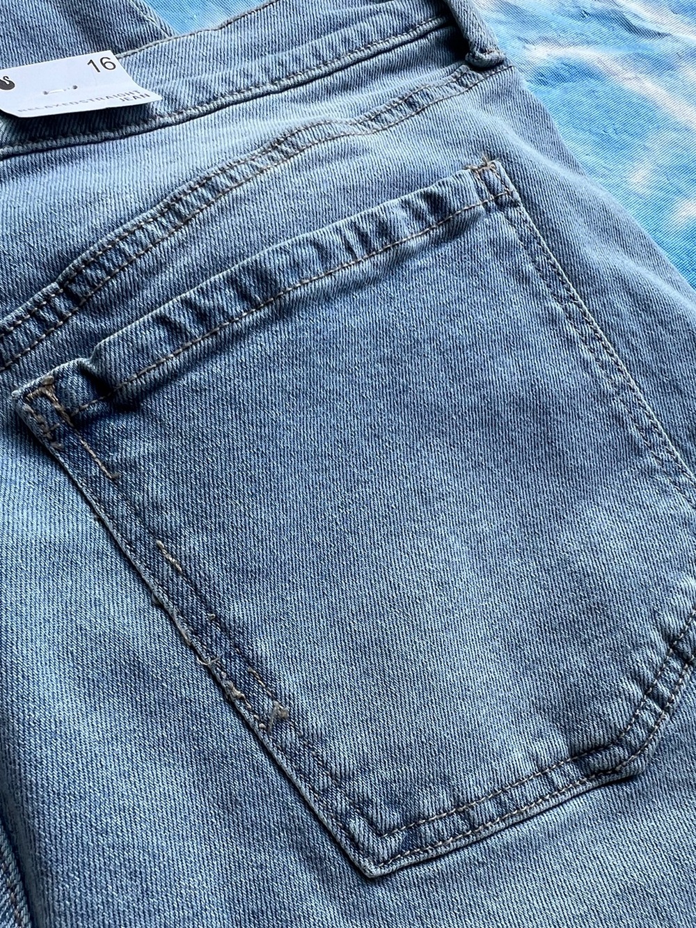 Gloria Vanderbilt Light Blue Men's Straight Jeans - Picture 8 of 9